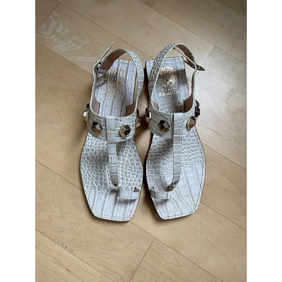 Vince Camuto "Dailette" studded toe loop Women **Missized** 8 &8.5 NEW sandal - Picture 2 of 7